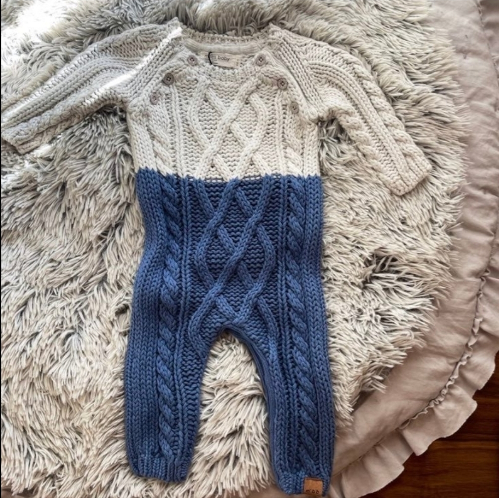 New miles baby colorblock romper
